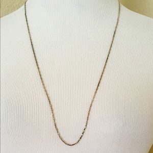 Sterling silver chain long 30 inches 5 mm thick